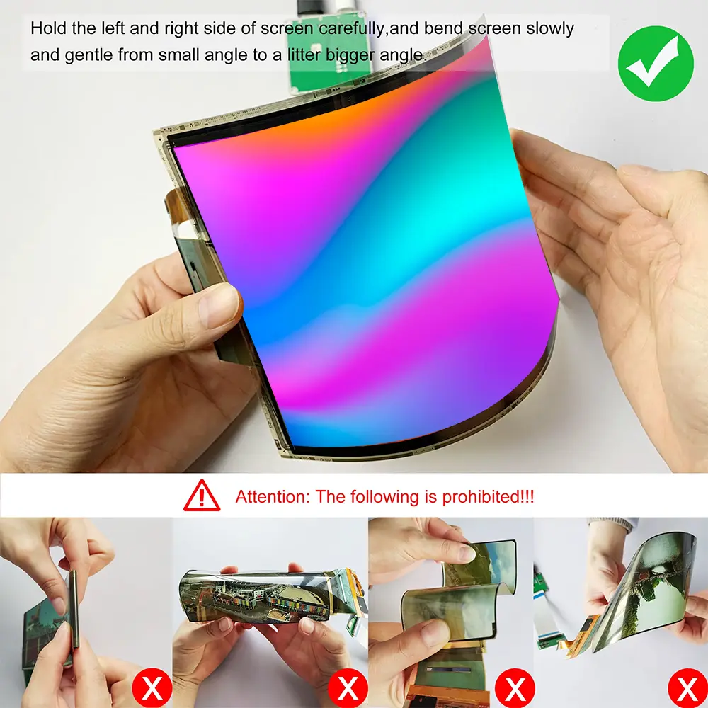 7.8 inch IPS Flexible AMOLED Display