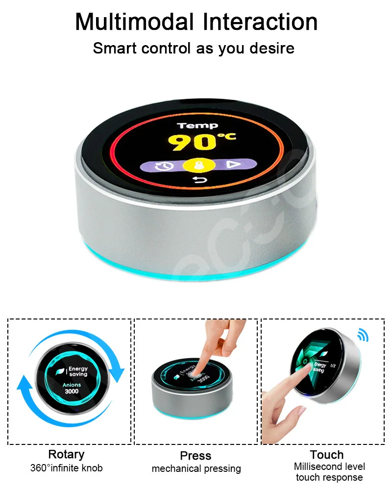 1.4-inch Rotary Knob Display