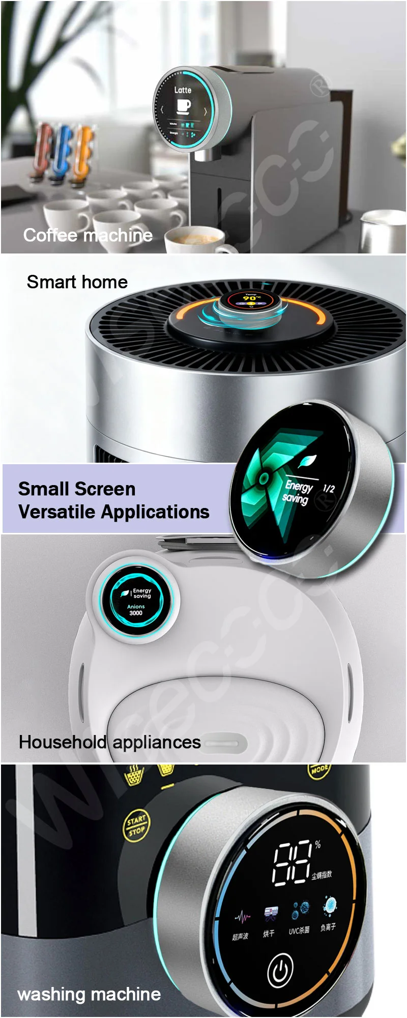 1.4-inch Rotary Knob Display