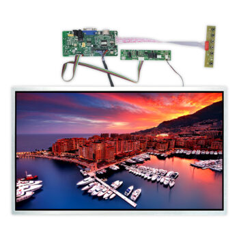 Sunlight Readable Display 21.5 Inch FHD 1920x1080 1000 Nits High Brightness LCD Display Wisecoco Displays