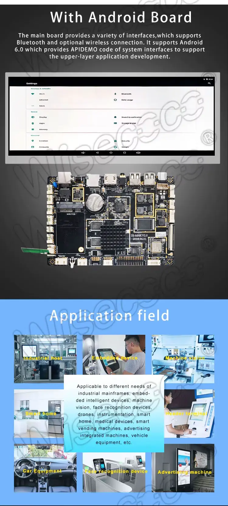 12.3 inch 1920x720 Stretched Bar LCD Display