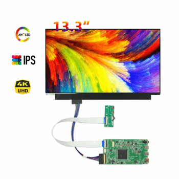 Amoled 13.3 Inch 4K Display Wisecoco OLED 3840x2160 UHD IPS Ultrathin Display USB-C Driver Board
