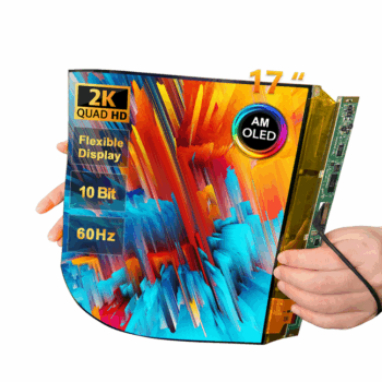 Wisecoco 17 Inch 2024*2560 Flexible AMOLED OLED Display IPS Display Bendable Rollable with Controller