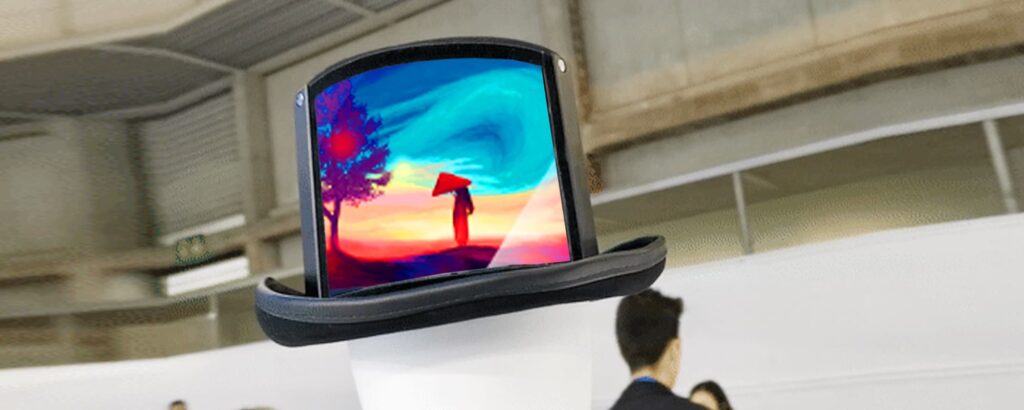 8 inch IPS flexible oled display solution