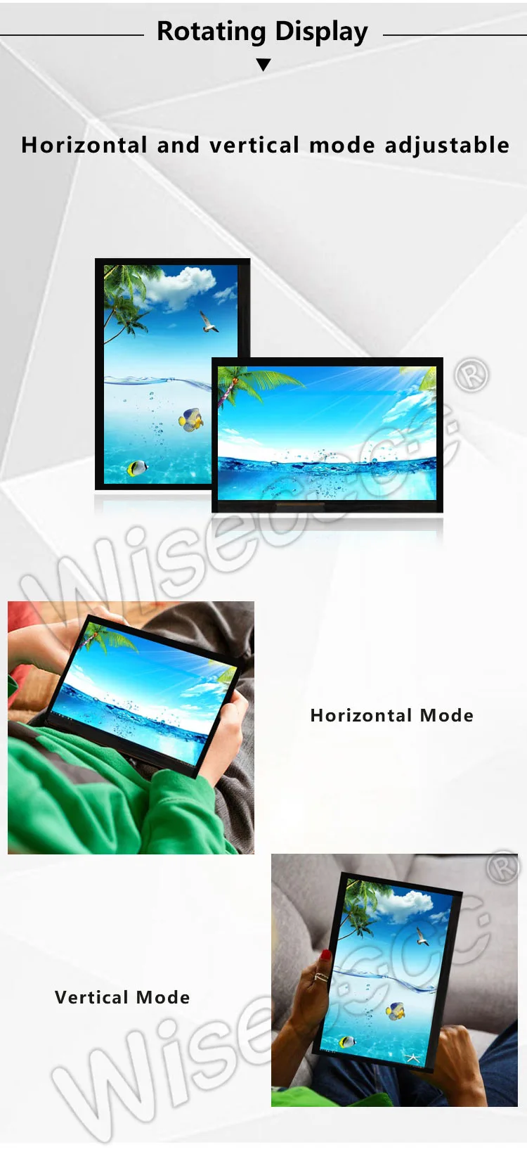 Industrial Grade 7 Inch High Brightness 1200nits TFT Display TFT LCD Screen Module Panel 1280*768 Lcd Display