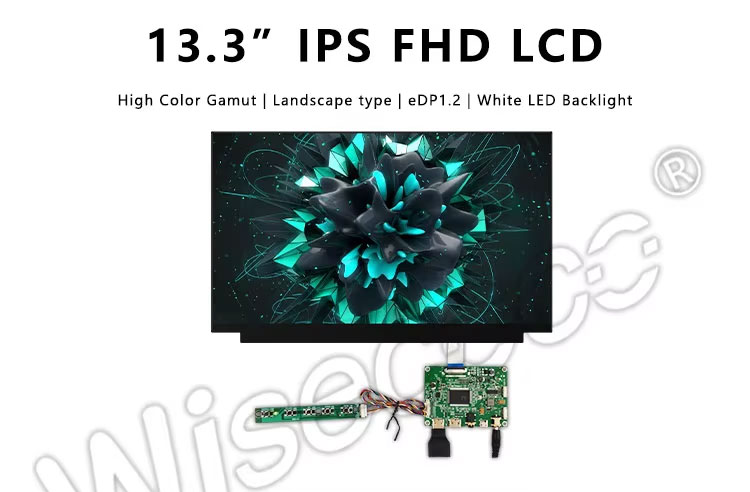 13.3 Inch 1920x1080 LCD Panel