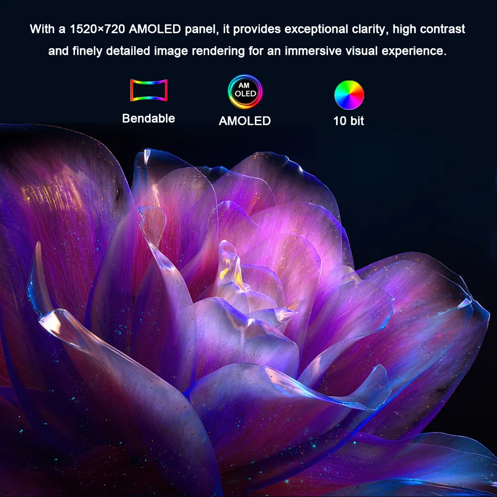 5.1 inch flexible amoled display