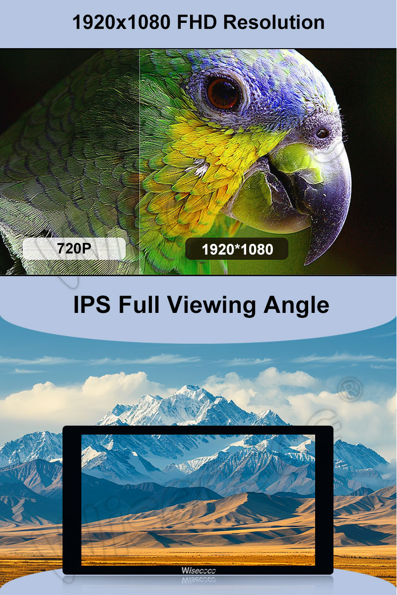 7 inch fhd 1920x1080 ips lcd screen