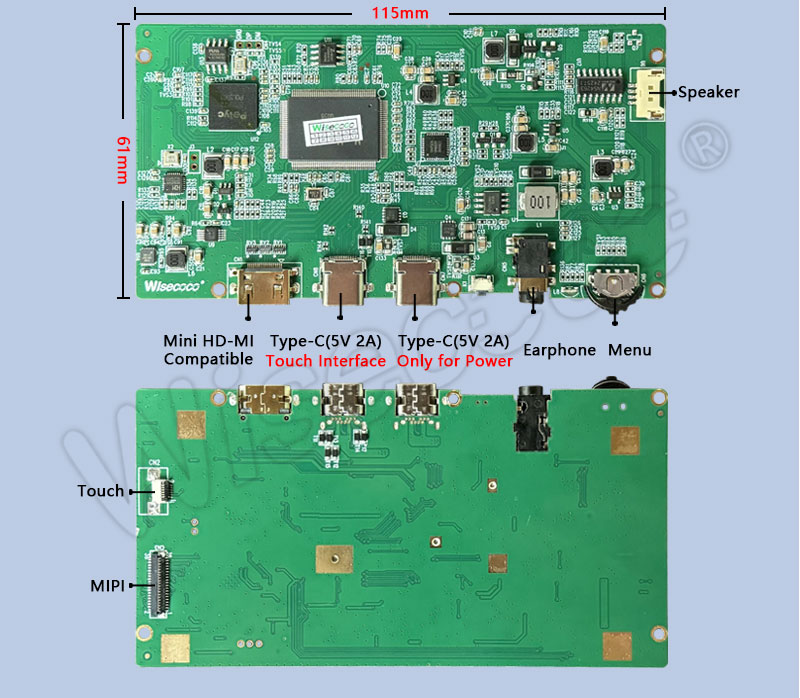 7 inch fhd 1920x1080 ips lcd screen