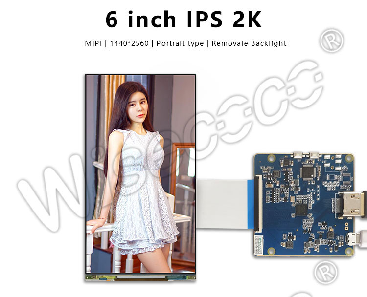 6 inch 2k lcd display