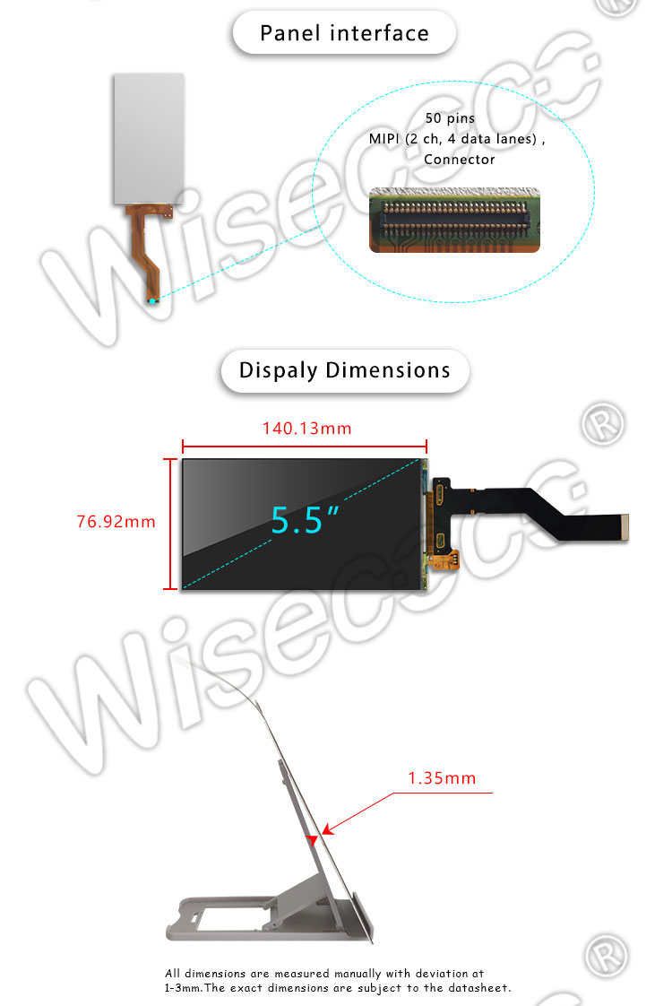 6 inch 2k lcd display
