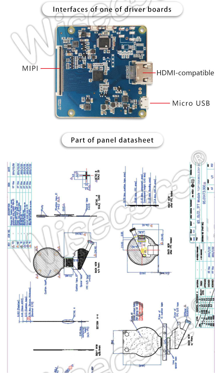 1.39 inch Micro Oled Display