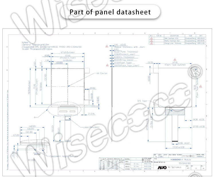 3.81 inch Ips amoled