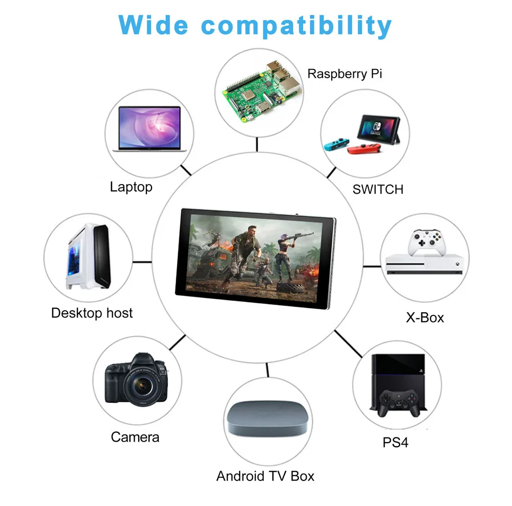 7 inch 1080p portabel monitor