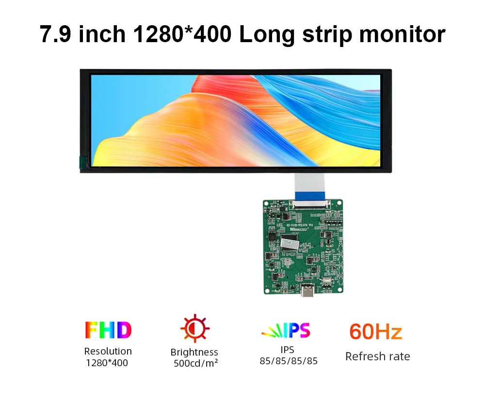 7.84 inch stretched bar screen kit