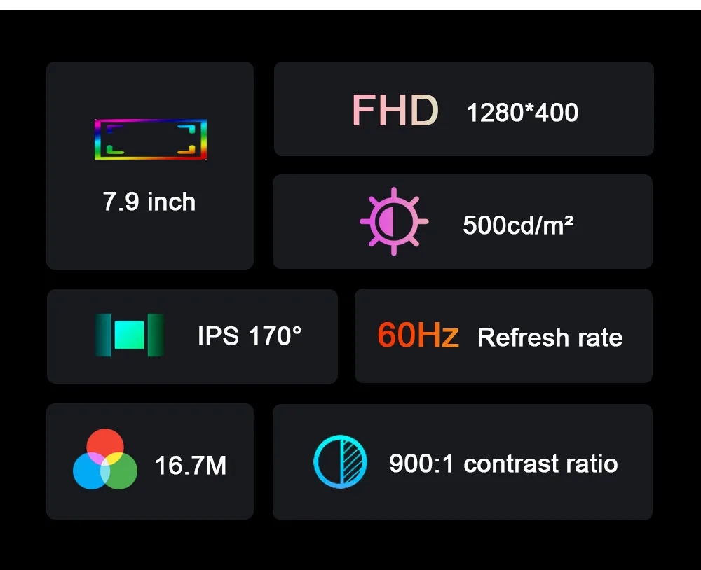 7.84 inch stretched bar screen kit