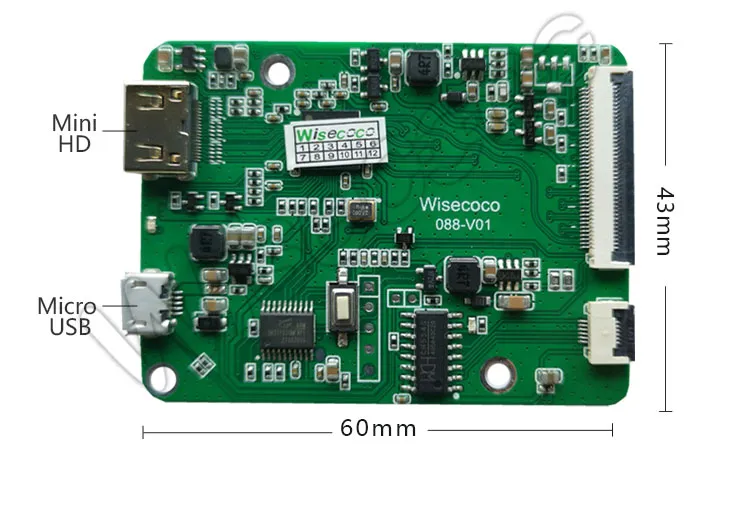 8.8 Inch Stretched LCD Display 480*1920 High Brightness Bar Type TFT LCD Display Driver Board