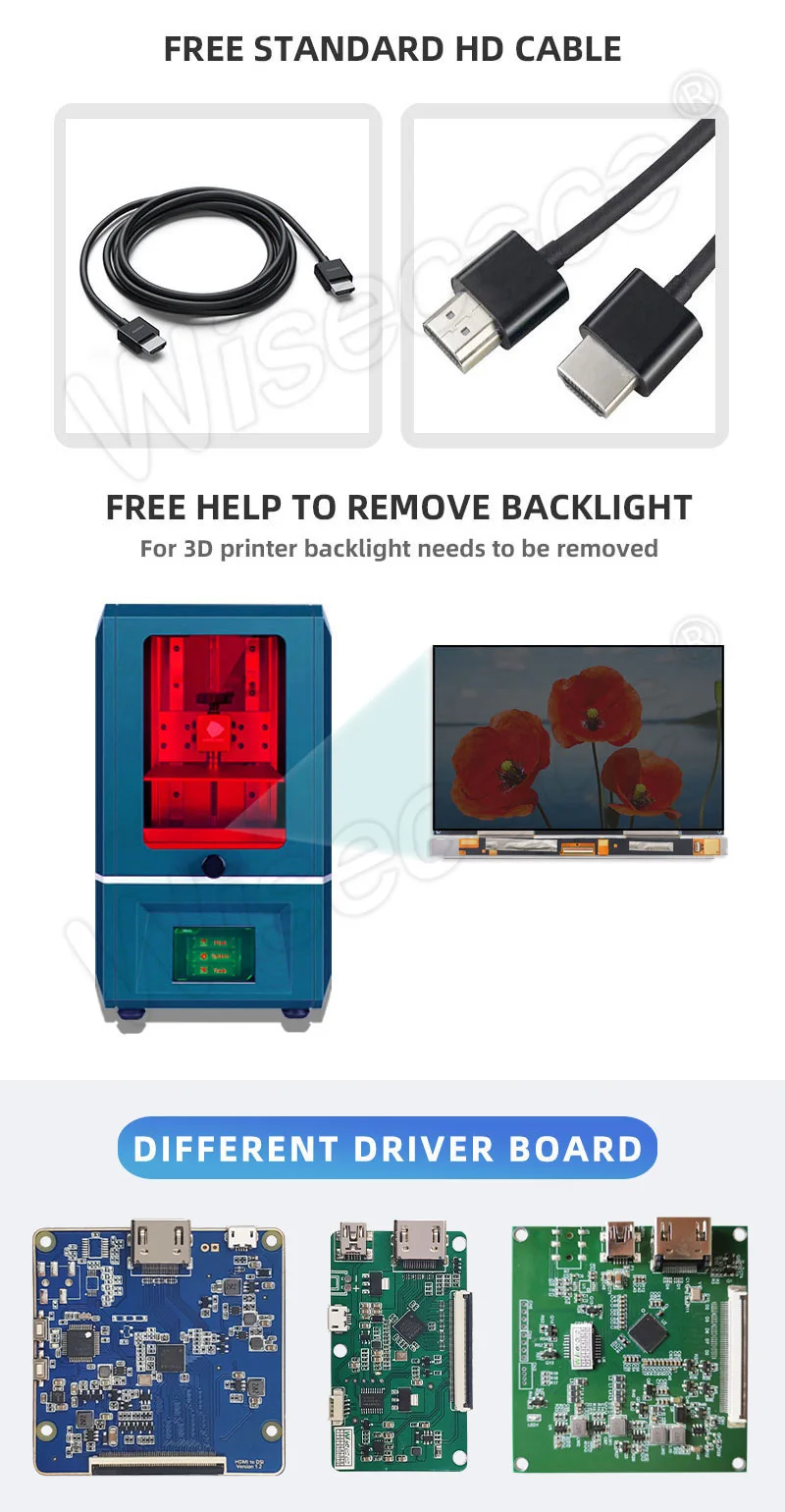 8.9 Inch 2k IPS LCD Display Capacitive Touch Screen