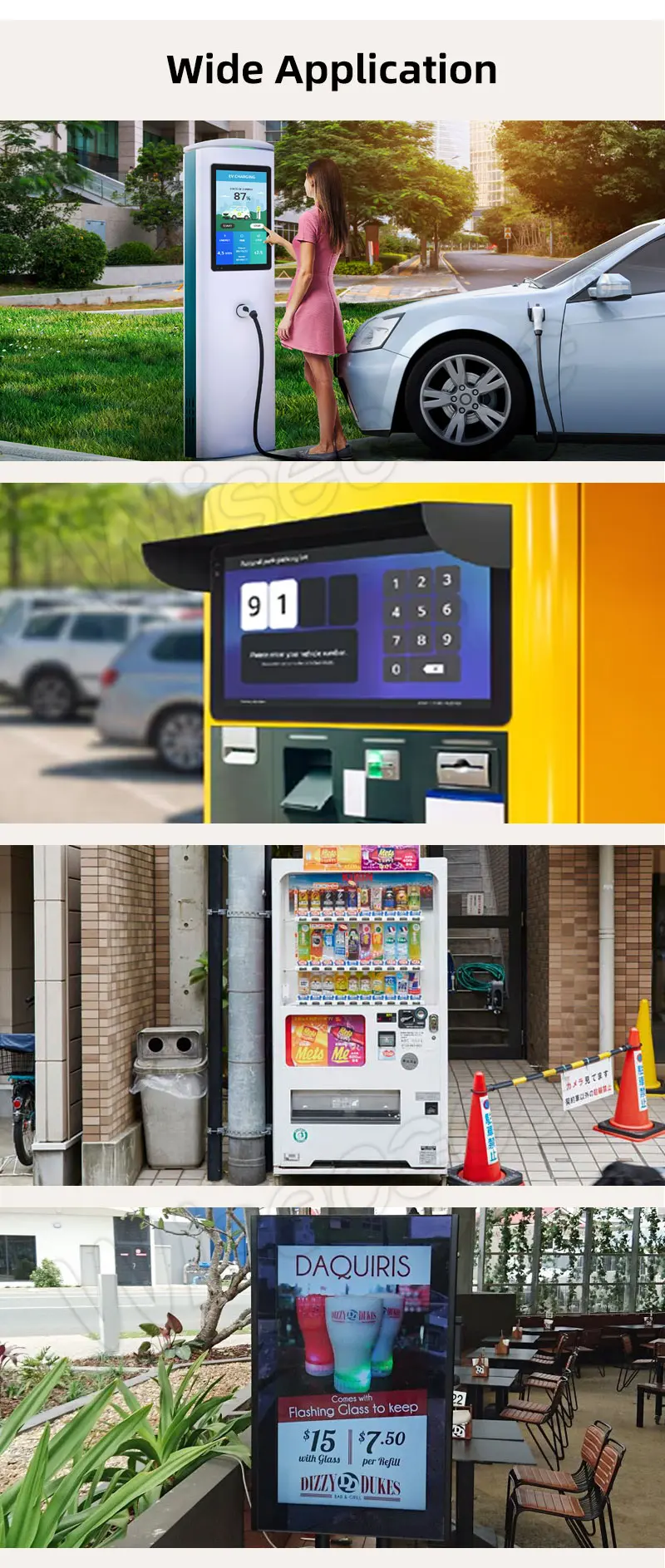15.6 Inch TFT LCD Display 1920×1080 LVDS High Brightness 1200nits Sunlight Readable Wide Temperature Display