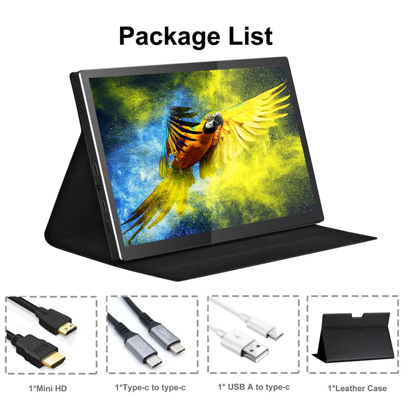 8.9 Inch Portable Monitor 2560x1600 Type-c HDMI Portable Display External Secondary Screen with Capacitive Touch