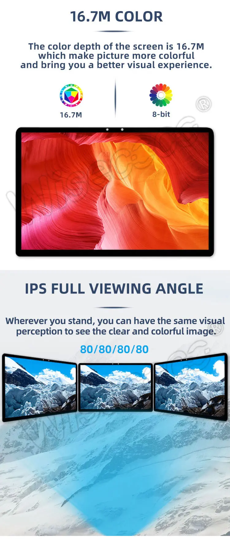 Wisecoco 11.5 Inch QHD AMOLED Display