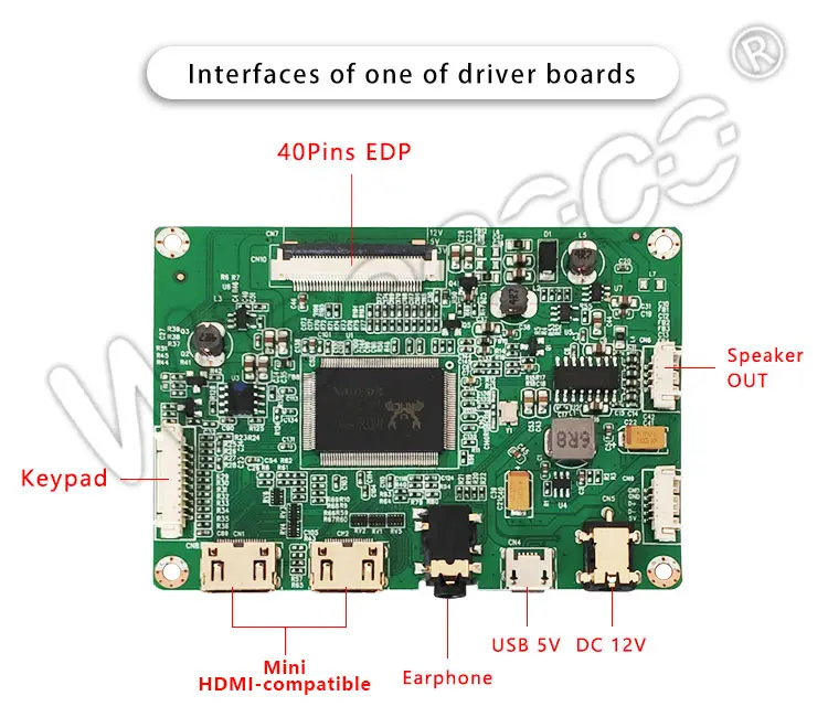 13.3 Inch 2560x1440 2K Resolution LCD Panel EDP 40 Pins Interface IPS LCD Display for Laptop