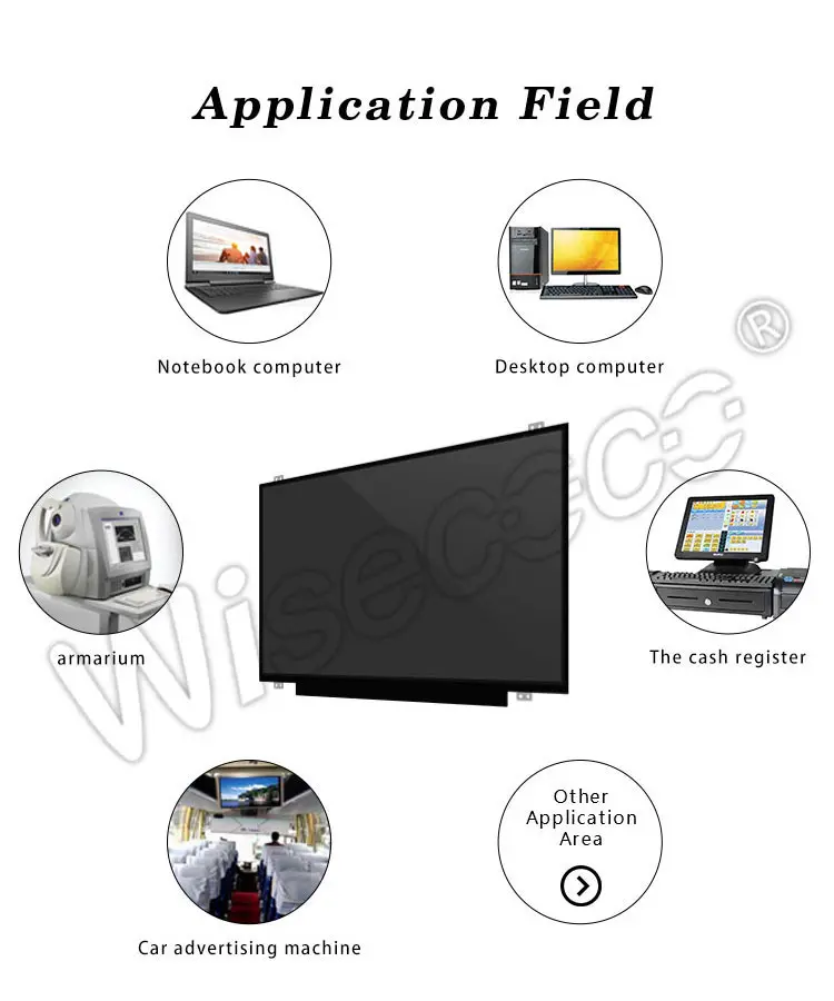 13.3 Inch 4K UHD Hard Coating LCD Display 3840x2160 EDP Interface IPS TFT LCD Module Screen