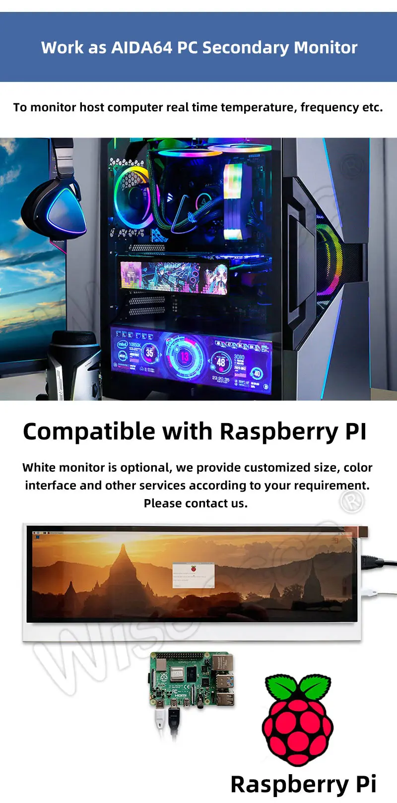 14" 4K UHD Portable Touch Monitor