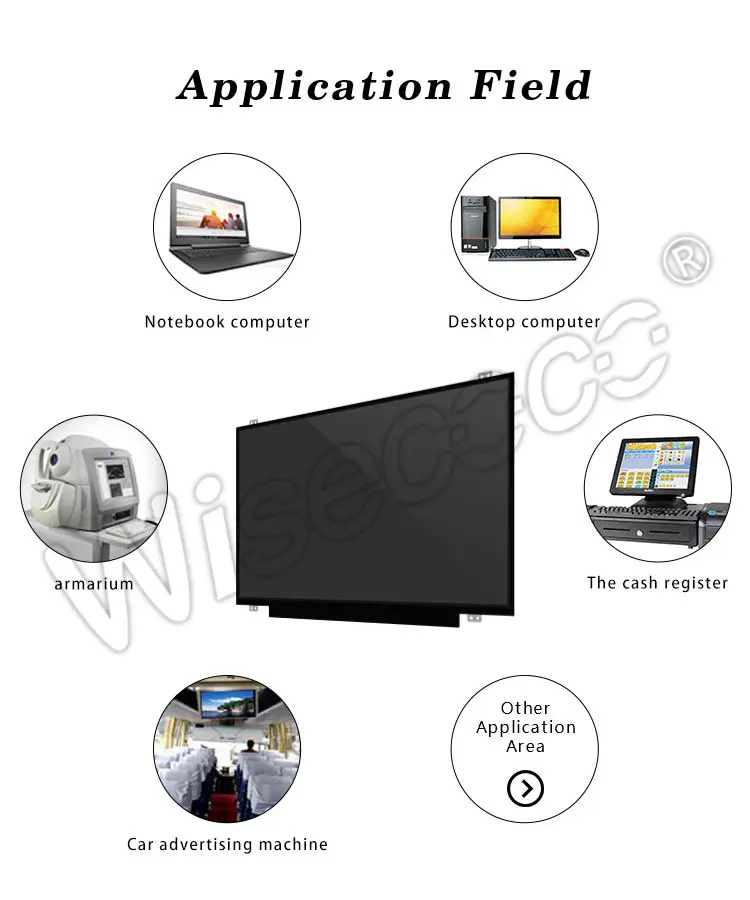 14" Full HD 1920x1080 Resolution LCD Screen