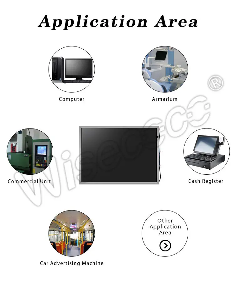 15 Inch TFT LCD Panel 1024x768 Resolution LVDS Interface LCD Display Modules