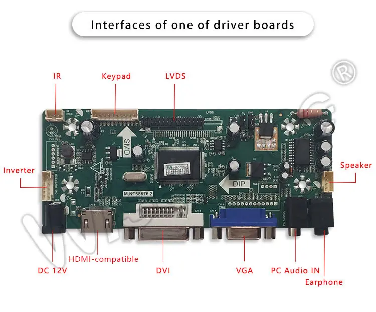 15 Inch TFT LCD Panel 1024x768 Resolution LVDS Interface LCD Display Modules
