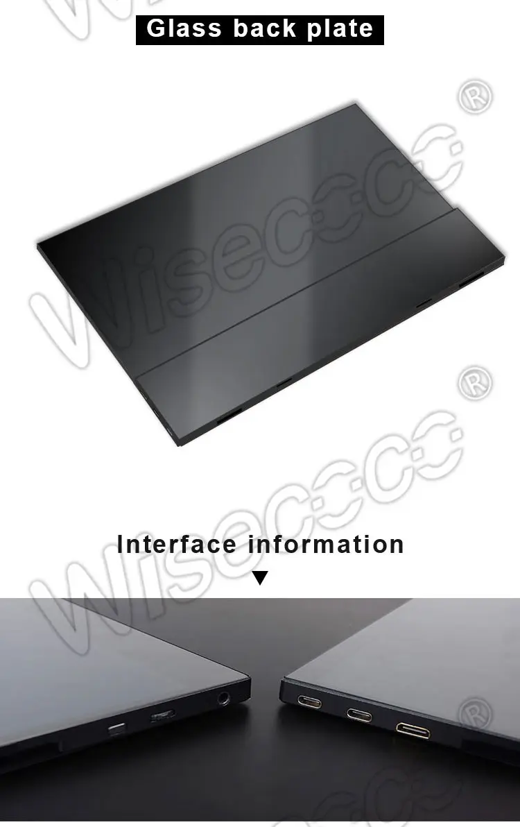 15.6 Inch 1920x1080 IPS LCD Display Mini HDMI PC Laptop Monitor