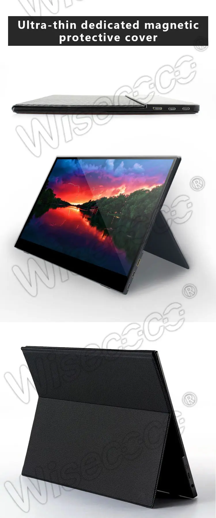 15.6 Inch 1920x1080 IPS LCD Display Mini HDMI PC Laptop Ultra-thin Monitor