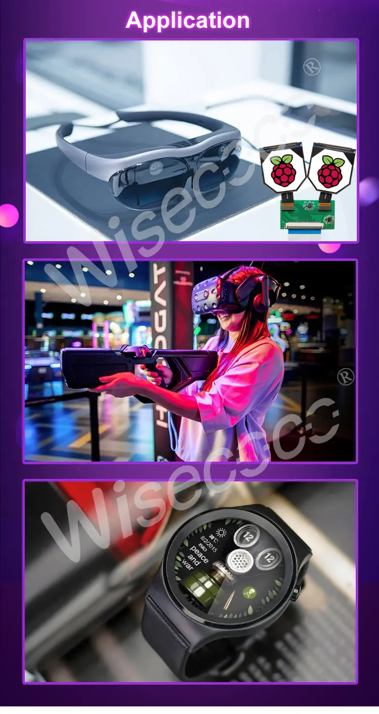 Customizable Smart Vr Module FHd Small Octagon Screen