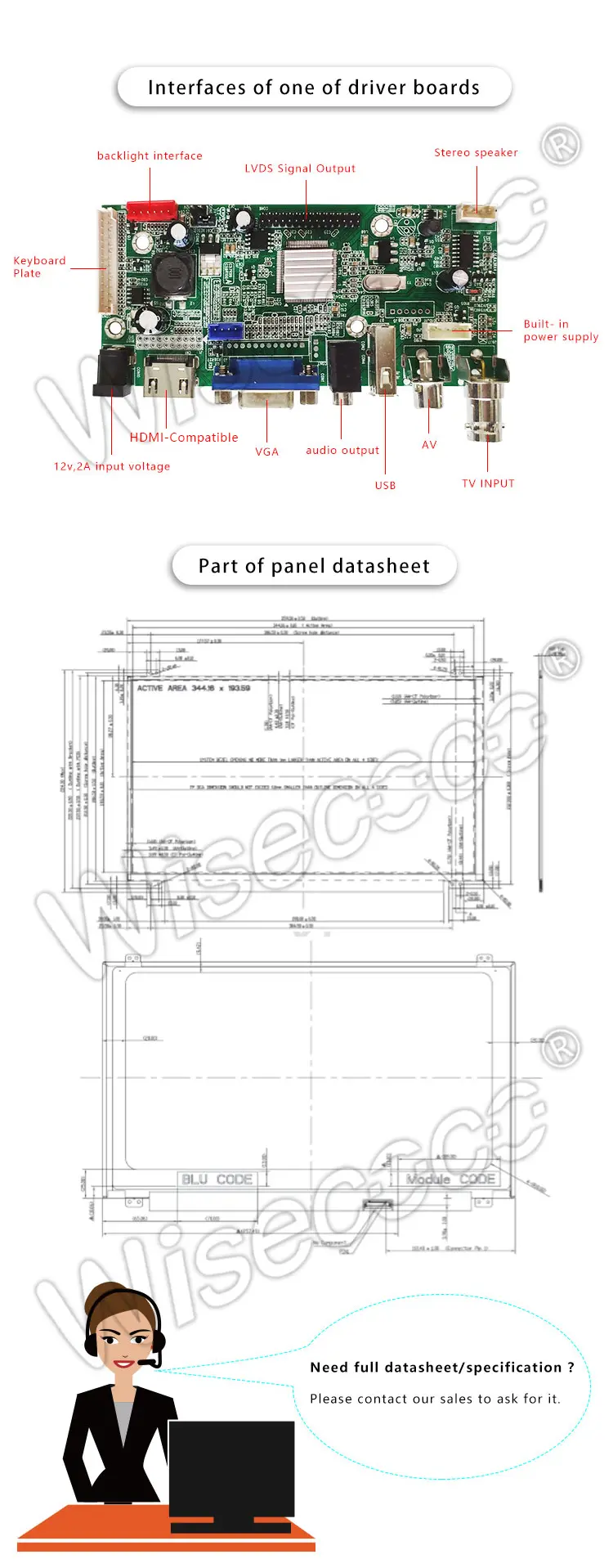 15.6 Inch 1920*1080 USB Adapter 30 Pin EDP Interface LCD Slim Screen Projector Parts Laptop TFT LCD Module