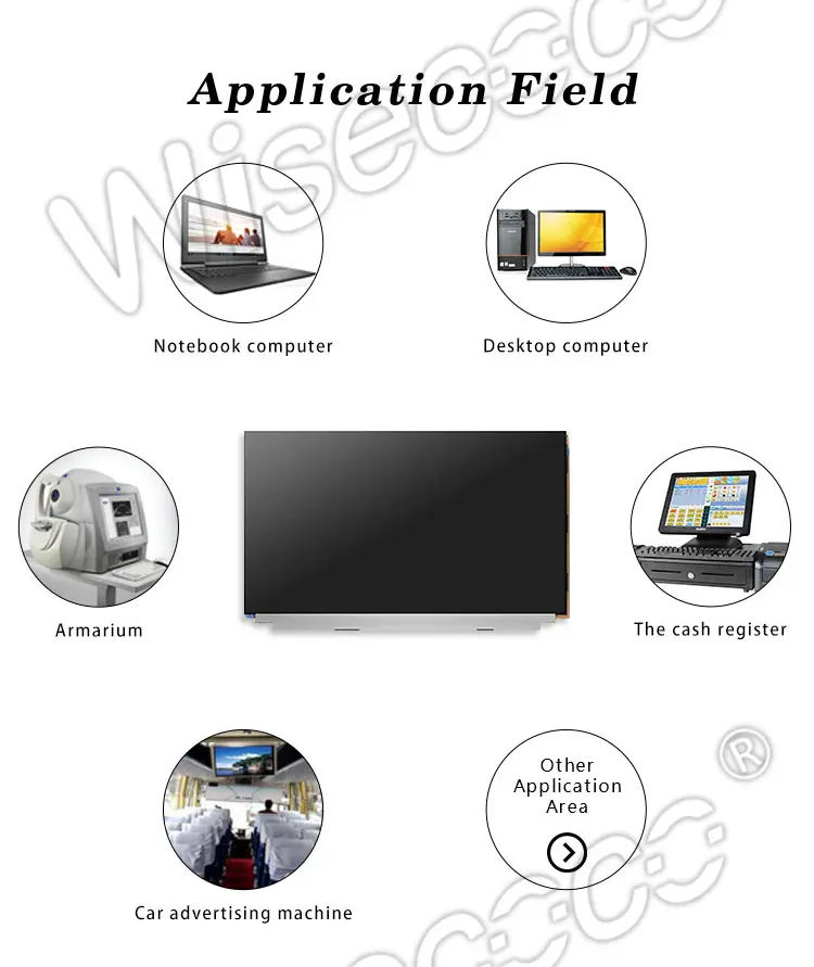 15.6 Inch 3840*2160 UHD 4K Screen Panel Without Backlight
