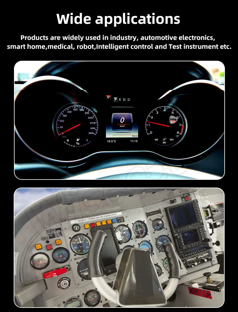 4 Inch 720x720 Circular Sunlight Readable Display