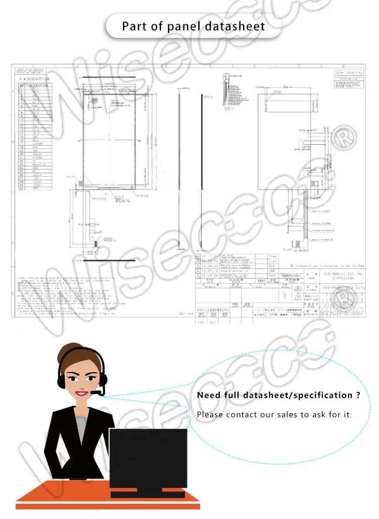 5.9 Inch Screen Ips 1080P Lcd Display Screen Panel 1920*1080 30 Pin Mipi Type-C Display Module