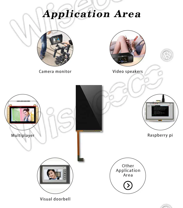 5.9 Inch 1080*1920 IPS LCD Display 30 Pins MIPI LCD Modules application
