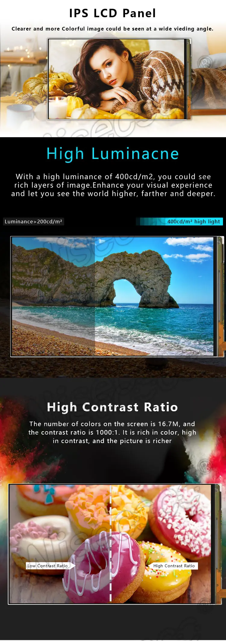 5.9 Inch Screen Ips 1080P Lcd Display Screen Panel 1920*1080 30 Pin Mipi Type-C Display Module
