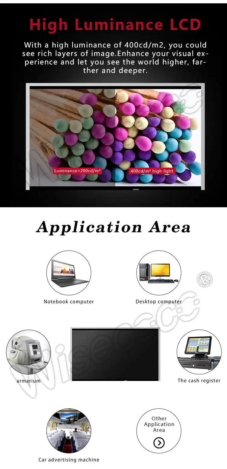 17.3 Inch FDD 1920*1080 TFT LCD Display