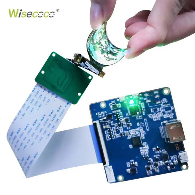 1.39 Inch Small Circular Flexible Oled Display For Robot Eyes