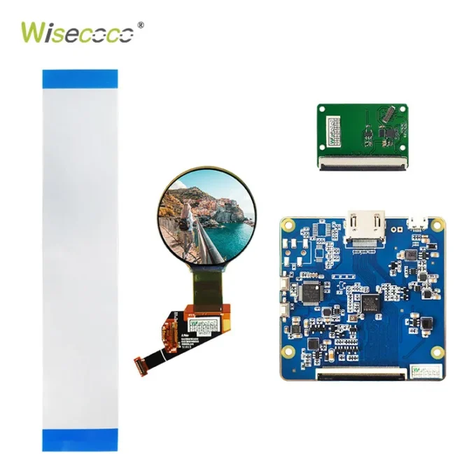 1.39 Inch Small Circular Flexible Oled Display For Robot Eyes