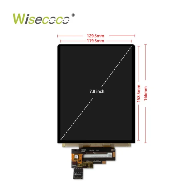 7.8 Inch 1920x1440 OLED Flexible AMOLED Bendable Display With ...