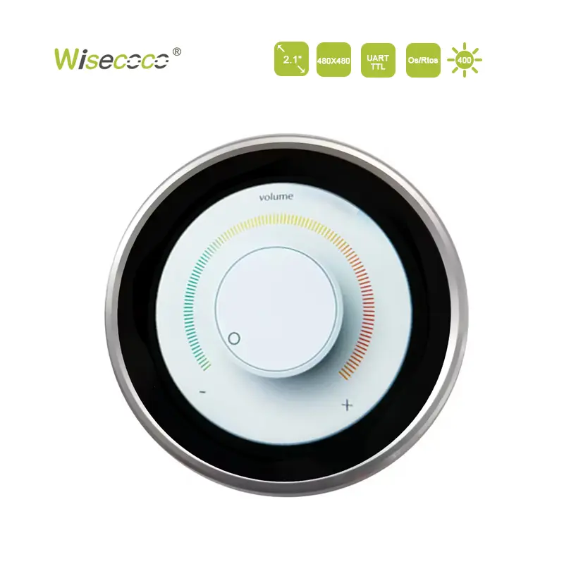 2.1 inch 480x480 rotary knob display