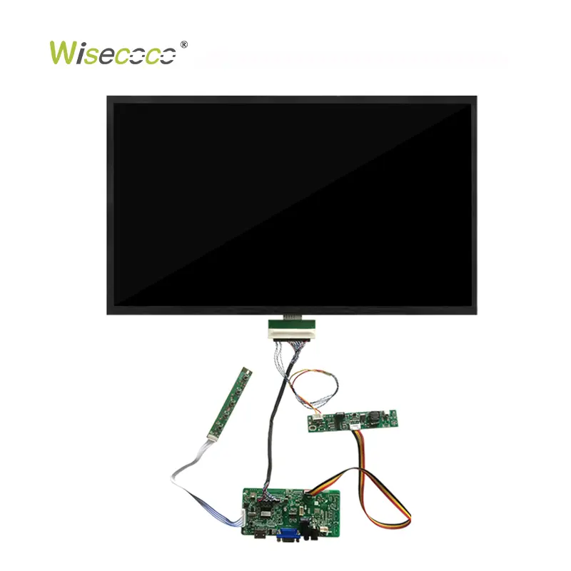 Sunlight Readable Display 15.6 Inch FHD 1920x1080 1200 Nits High Brightness Wide Temperature Automotive Outdoor Touch Display