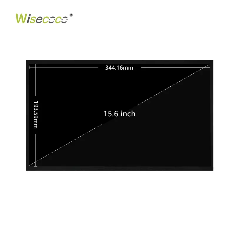 15.6 Inch FHD 1920x1080 1200 Nits High Brightness Wide Temperature Automotive Outdoor Touch Display
