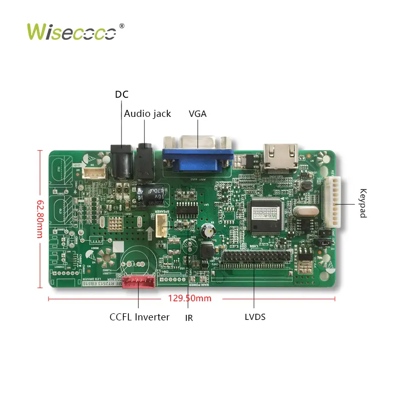 15.6 Inch FHD 1920x1080 1200 Nits High Brightness Wide Temperature Automotive Outdoor Touch Display