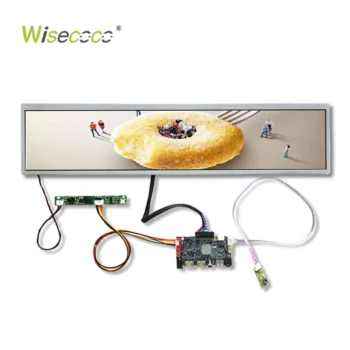 19 inch 1920x360 Advertising Display Screen stretched bar lcd
