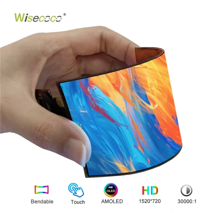 5.1 Inch 720x1520 Flexible Amoled Display Module with Touch